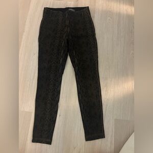 Women's Lysse Snake Print Faux Jean Leggings